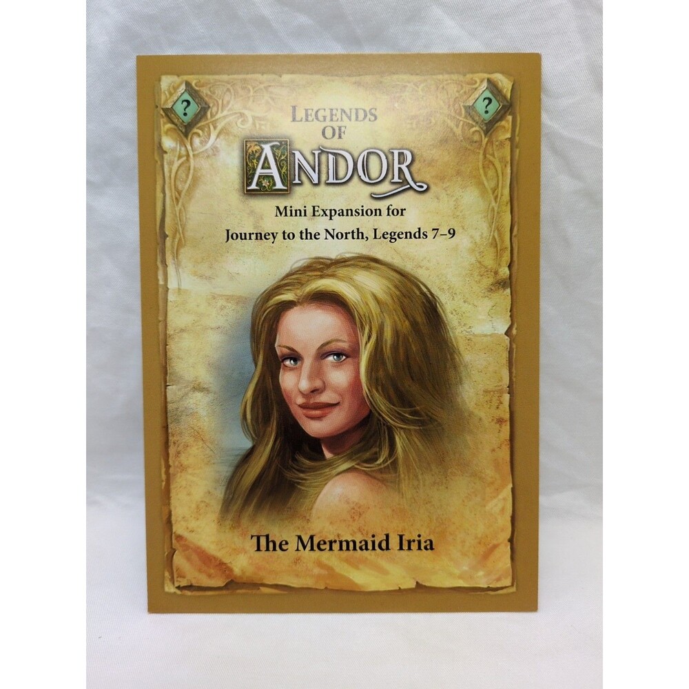 Legends Of Andor The Mermaid Iria Expansion Card